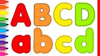 알파벳 배우기 ABC abc 영어놀이 대문자 소문자 알파벳 쓰기 | Learn Alphabet with easy drawing and painting