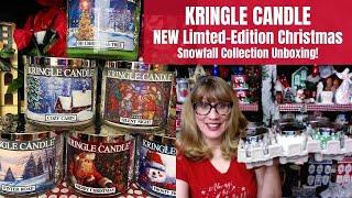 KRINGLE CANDLE NEW Christmas Snowfall Collection Unboxing!