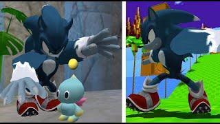 Werehog Sonic in Sonic Adventure 2