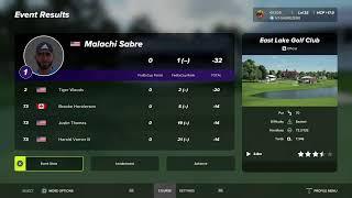 PGA 2K23 | FedEx Cup Championship Final Round | East Lake Golf Club | Very Difficult