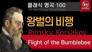 [클래식 명곡 100] 림스키 코르사코프 왕벌의 비행 Rimsky Korsakov - Flight of the Bumblebee 일미터클래식