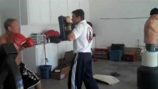 Phil Collen Def Leppard Muay Thai Training with Jean Carrillo