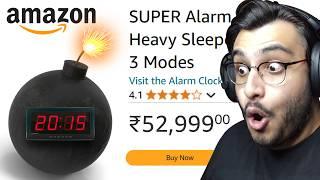 I BOUGHT THE MOST EXPENSIVE ALARM CLOCKS FROM AMAZON