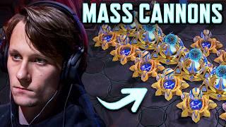 Serral Faces A New Tower Defense Protoss Strategy! StarCraft 2