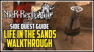 NieR Replicant Life In The Sands Quest (How to Get Pink Moonflower Seeds)