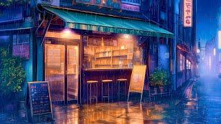 Bookstore Rainy Night  Rainy Lofi Songs To Make You Deep Focus To Read Book  Lofi Sleep Music