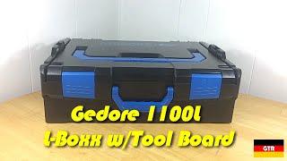 German Tool Reviews:  Gedore 1100L (L-Boxx with Tool Board)