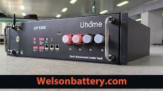 WelsonPower Uhome LFP 5000 Rack Mounted Lithium Battery Module