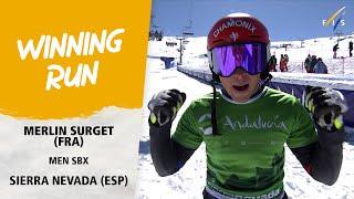 Surget holds off World Cup leader Grondin | FIS Snowboard World Cup 23-24