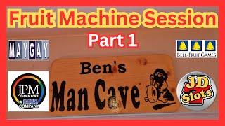  Retro Fruit Machine Slot Session At Bens Man Cave Arcade 