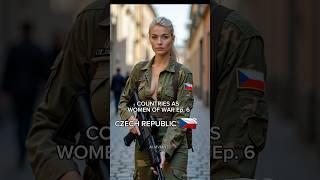 Countries as women of war Ep.6 #CapCut #ai #midjourney #warrior #woman #soldier