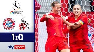 Makellos: Bayern gewinnt erneut! | FC Bayern München - 1. FC Köln | Highlights - Frauen-Bundesliga