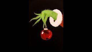 The Grinch - Acrylic Painting Time Lapse