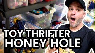 Back To The Honey Hole!  Toy Thrifting For Vintage Toys!