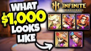 [Infinite Magicraid] What $1,000 Progress Looks Like