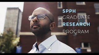 UBC SPPH: Graduate Research Programs Overview #ubcmedicine