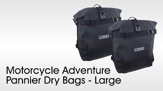 Lomo Motorcycle Adventure Pannier Dry Bags - Large