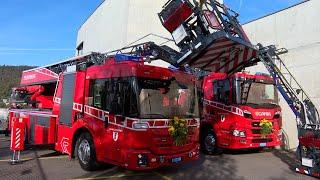 Blaulicht-TV: Feuerwehrfahrzeugbeschaffung:Ersatz von zwei Drehleitern für die Feuerwehr Baselland