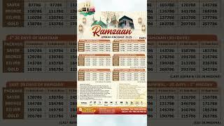 Ramadan 2025 Umrah packages @79,786/- by Rahat Travels