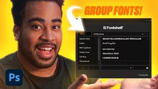 Group & Organize Your Fonts in Photoshop/Illustrator With Fontshelf