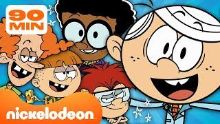 Willkommen bei den Louds | Lincolns Abenteuer mit Clyde & Ronnie Anne - 90 MINUTEN! | Nickelodeon