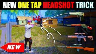 New One Tap Headshot Trick | One Tap Headshot Kaise Mare | 1 Tap Headshot Trick | After Update