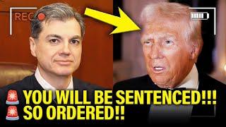  NY Judge ORDERS Trump to Be SENTENCED FOR CRIMES