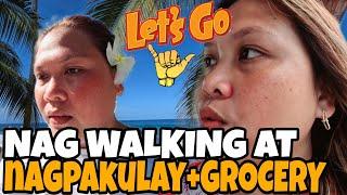 PAMPER DAY WITH ME AND MY DAUGHTER | WALKING+GROCERY DAY