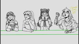 RWBY Animatic | Does Yang's new arm have a vibration function?