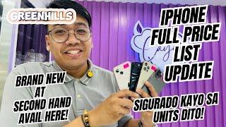 BAGSAKAN NG MGA MURANG IPHONES SA GREENHILLS SOBRANG LEGIT! ALL IPHONES AVAIL DITO!