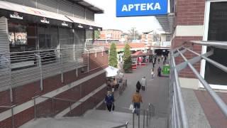 Gdansk (Poland) main railway station and surroundings (Full HD)
