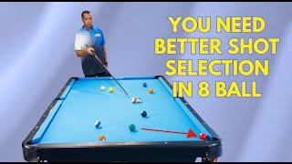 How to Improve Your Shot Selection in 8 Ball (Free Pool Lessons)