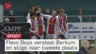 Flevo Boys wint met 2-0 van Berkum | Omroep Flevoland