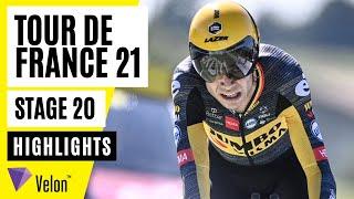 Tour de France 2021: Stage 20 Highlights