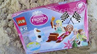 Mainan anak bermain pasir pantai - Happy bobsleigh bobsled frozen fever child toy @LifiaTubeHD