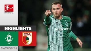 Ducksch Secures Big Points | Werder Bremen - FC Augsburg 2-0 | Highlights | MD 14 – Bundesliga 23/24