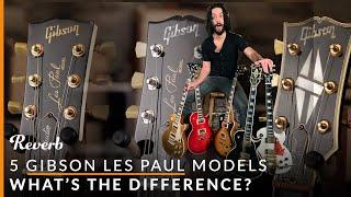 Gibson Les Paul Standard vs Studio vs Traditional and More: 5 LPs Explained  | Reverb