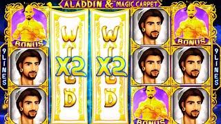  BIG WIN on ALADDIN AND THE MAGIC CARPET  Epic Jackpot on Synot Slots! 