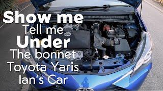 Toyota Yaris Under Bonnet Show Me Tell Me Questions | Driving Test | Mock Test | Pass My Diving Test
