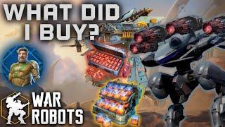 BABY ACCOUNT SPENDS D-GEMS! WHAT DID I GET? EPISODE 38! (War Robots)