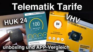 ️Telematik Tarife KFZ-Versicherung | Box und App Vergleich HUK24 & VHV