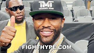 FLOYD MAYWEATHER REACTS TO GERVONTA DAVIS KNOCKING OUT RYAN GARCIA; CONGRATULATES HIM & TEAM