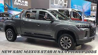 VGT+WGT Dual Turbocharger | Is Star H the Indispensable of Pickups? | SAIC MAXUS Star H Pickup 2025