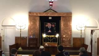 Chief Rabbi Ephraim Mirvis - The Role of the Shul in the 21st Century