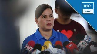 DOJ tells VP Sara Duterte: No one is above the law | INQToday