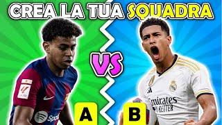 Quale Calciatore Preferisci? Crea il Tuo Team (Serie A, Mondiale, Leggende) | Champions Quiz