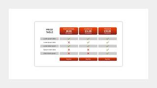 Ecommerce Website | Pricing Table Design | HTML & CSS