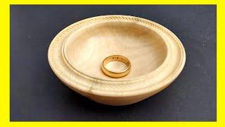 A Ring Bowl - Great Beginner Woodturner Project