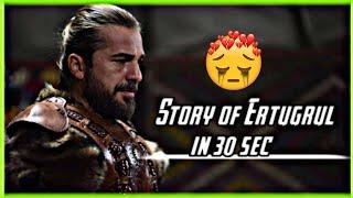 Story of Ertugrul in 30 sec Heart touching #zkeditz#shorts