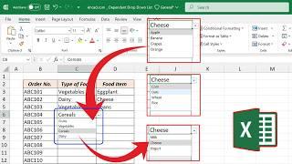 Create Multiple Dependent Drop-Down Lists in Excel